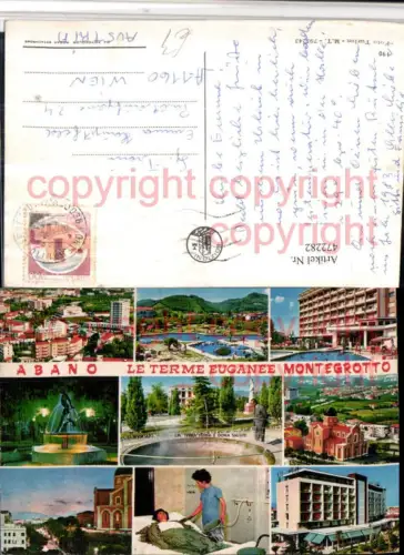472282,Veneto Padova Abano Montegrotto Terme Totale Mehrbildkarte