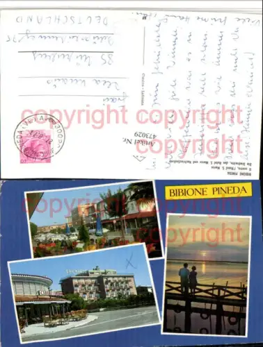 473029,Veneto Venezia Bibione Pineda Hotel San Marco Mehrbildkarte