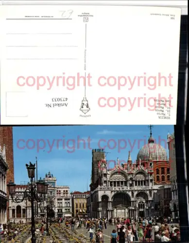 473033,Veneto Venezia Venedig S. Marco Markusdom Kirche