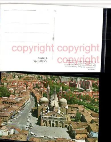 473040,Veneto Padova Padua La Basilica del Santo Kirche