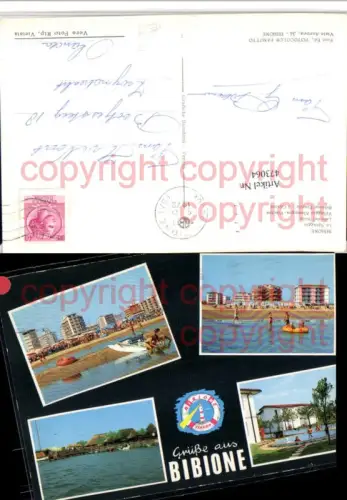473064,Veneto Venezia Bibione Spiaggia Strand Pool Mehrbildkarte