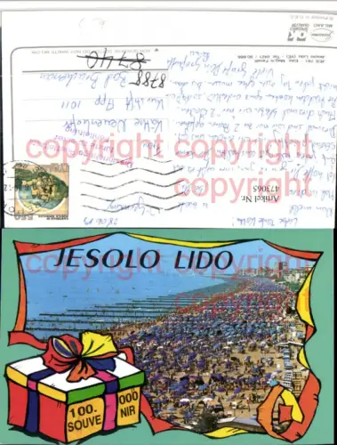 473065,Veneto Venezia Jesolo Lido Strand Passepartout