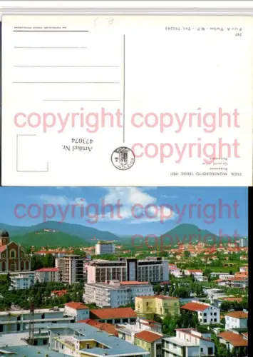 473074,Veneto Padova Montegrotto Terme Panorama Teilansicht