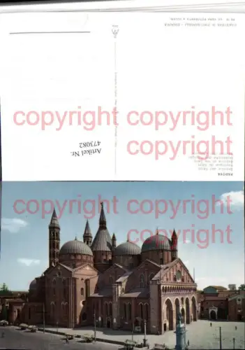 473082,Veneto Padova Padua Basilica del Santo Kirche