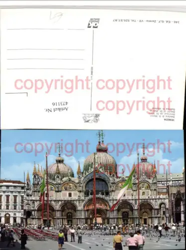 473116,Veneto Venezia Venedig Basilica di S. Marco Markusdom