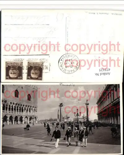 473125,Veneto Venezia Venedig Piazzetta S. Marco Markusplatz