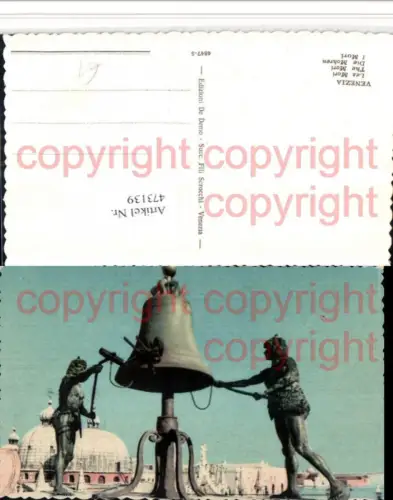 473139,Veneto Venezia Venedig Les Mori Mohren Glocke