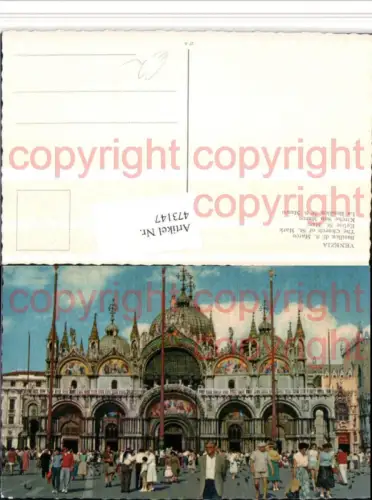 473147,Veneto Venezia Venedig Basilica di S. Marco Markusdom