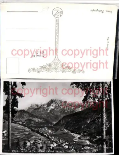 473171,Veneto Belluno L'Alta Valle del Biois dal Passo Valles Totale Bergkulisse