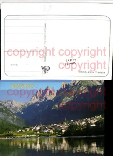 473182,Veneto Belluno Auronzo Panorama Totale Bergkulisse