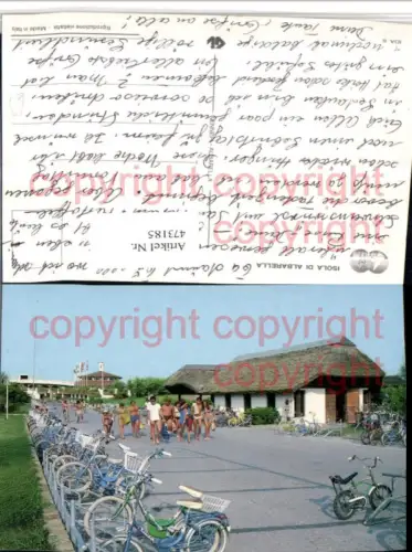 473185,Veneto Venezia Isola di Albarella Promenade Fahrräder