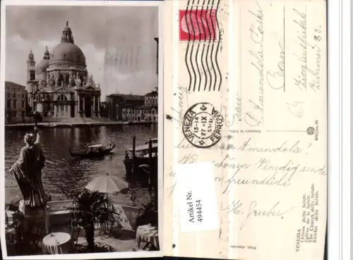 494454,Veneto Venezia Venedig Chiesa della Salute Kirche Statue