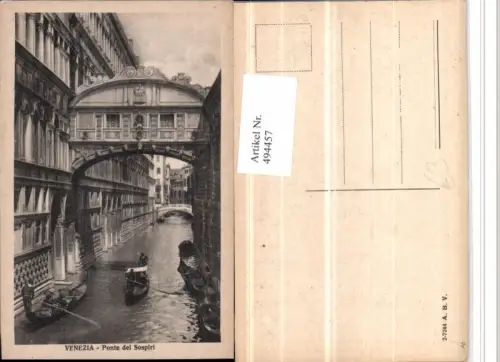 494457,Veneto Venezia Venedig Ponte di Sospiri Kanal Seufzerbrücke Gondeln