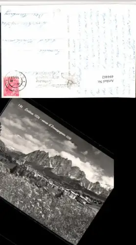 494462,Veneto Belluno Cortina verso il Pomagagnon Totale Bergkulisse