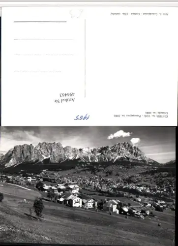 494463,Veneto Belluno Cortina Pomagagnon Totale Bergkulisse