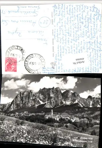 494466,Veneto Belluno Cortina Totale Il Pomagagnon Bergkulisse