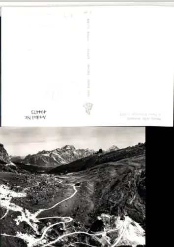 494473,Veneto Belluno Strada Dolomiti al Passo Falzarego Bergkulisse