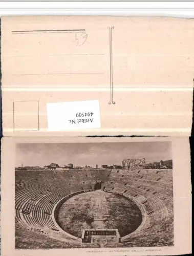 494509,Veneto Verona Interno dell Arena