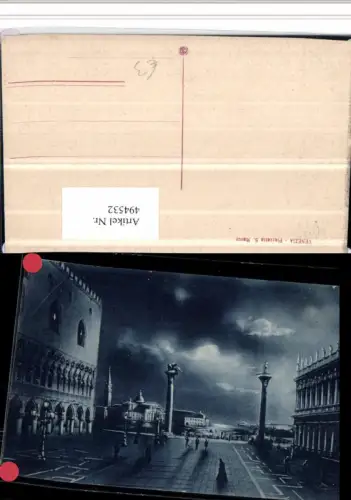 494532,Veneto Venezia Venedig Piazzetta S. Marco Markusplatz Säulen