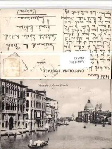 494533,Veneto Venezia Venedig Canal Grande Kanal Gondel
