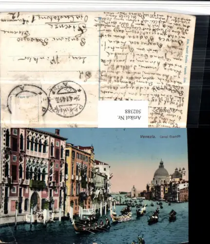 502388,Veneto Venezia Venedig Canal Grande Kanal Gondeln