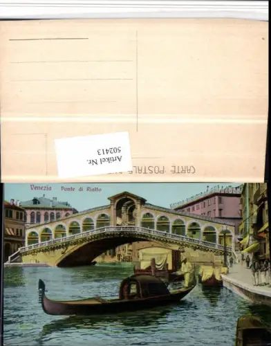 502413,Veneto Venezia Venedig Ponte di Rialto Rialtobrücke Gondel