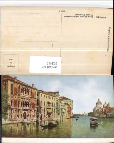 502417,Veneto Venezia Venedig Canal Grande dall Accademia Kanal