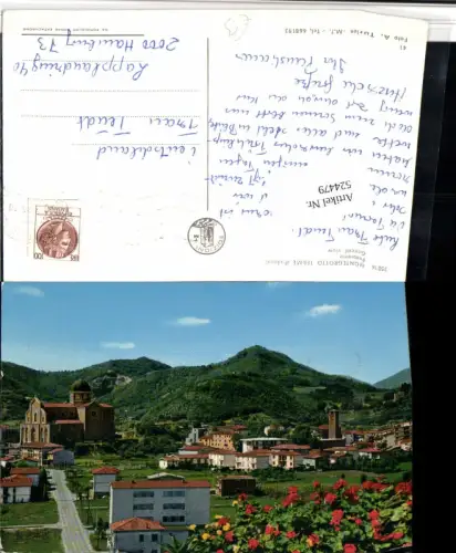 524479,Veneto Padova Montegrotto Terme Panorama Kirche