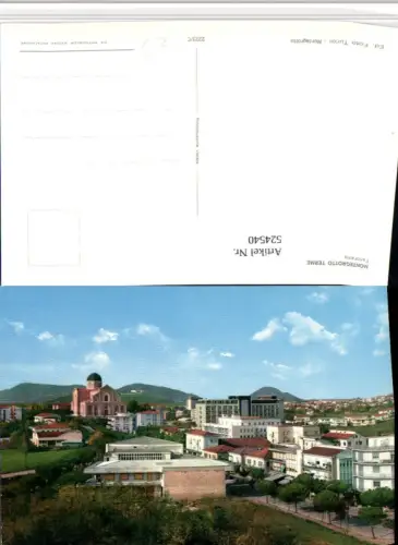 524540,Veneto Padova Montegrotto Terme Panorama Teilansicht