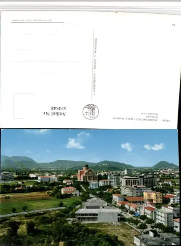 524546,Veneto Padova Montegrotto Terme Panorama Teilansicht