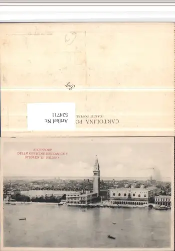 524711,Veneto Venezia Venedig Teilansicht Dogenpalast Turm