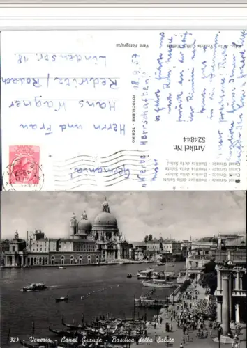 524844,Veneto Venezia Venedig Canal Grande Basilica della Salute Kirche