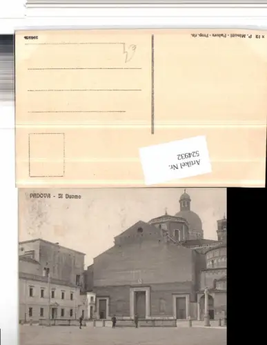 524932,Veneto Padova Padua Il Duomo Dom Kirche