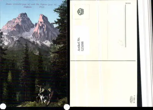 525098,Veneto Belluno Monte Cristallo b. Cortina di Ampezzo