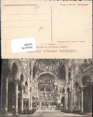 542289,Veneto Venezia Venedig Interno San marco