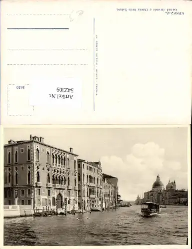 542309,Veneto Venezia Venedig Canal Grande Chiesa Salute