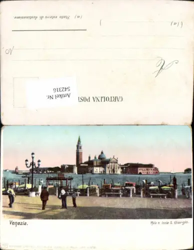 542316,Veneto Venezia Venedig Molo San Giorgio pub Künzli Zürich 6790