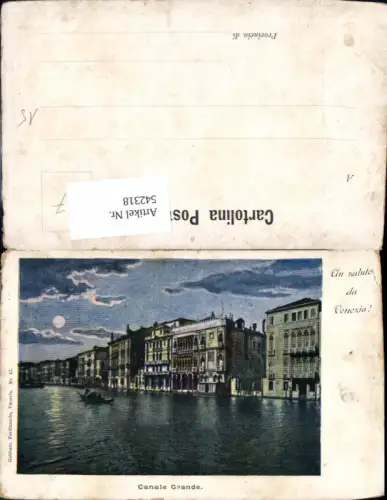 542318,Veneto Venezia Venedig Mond Litho