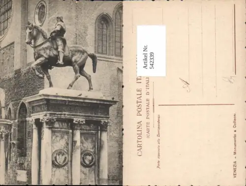 542339,Veneto Venezia Venedig Monumento Colleoni