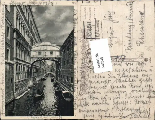 542345,Veneto Venezia Venedig Sospiri