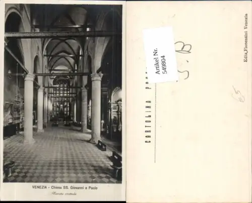 549804,Foto-AK Veneto Venezia Venedig Chiesa SS. Giovanni e Paolo