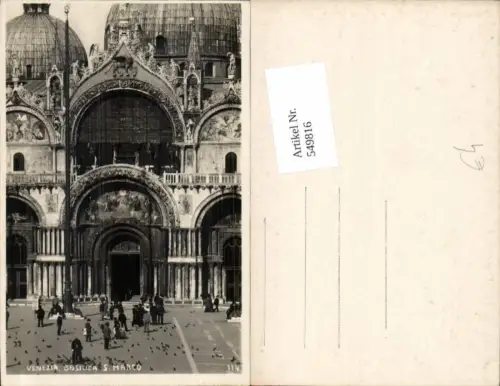 549816,Basilica Veneto Venezia Venedig San Marco Tauben