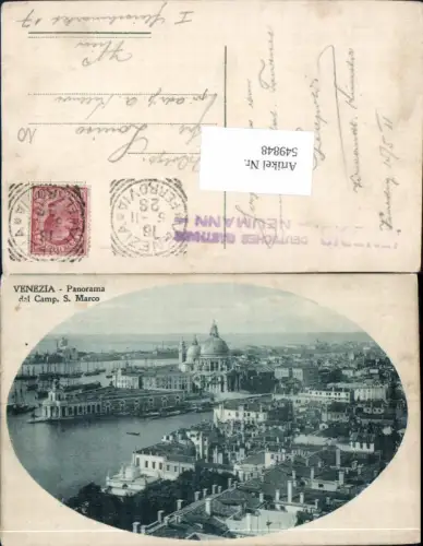 549848,Veneto Venezia Venedig San Marco Stp. Deutsches Gasthaus Neumann