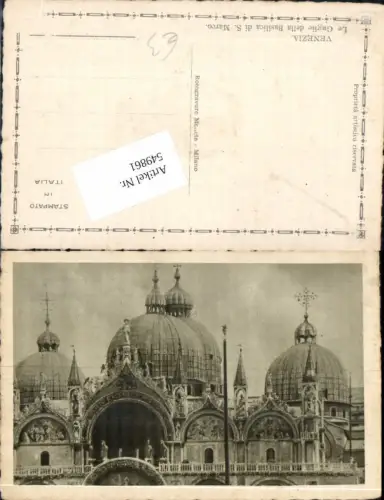 549861,Veneto Venezia Venedig San Marco