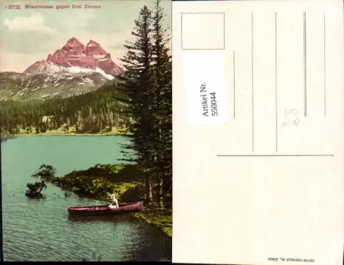 550044,Belluno Auronzo di Cadore Misurinasee Misurina Drei Zinnen