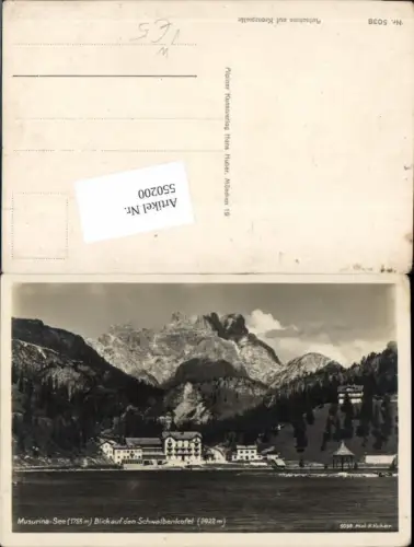 550200,Italy Belluno Auronzo di Cadore Misurinasee Misurina