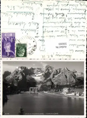 550203,Italy Belluno Auronzo di Cadore Misurinasee Misurina