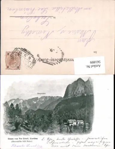 561899,Belluno Tre Croci Auronzo di Cadore Toblach Cortina d`Ampezzo Marmarolo