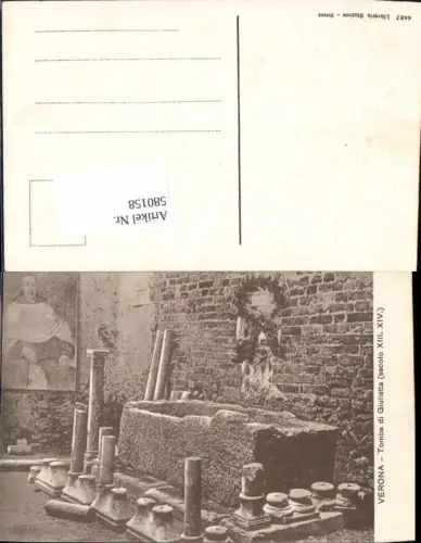 580158,Verona Tomba di Giulietta Grab Tod Vanitas
