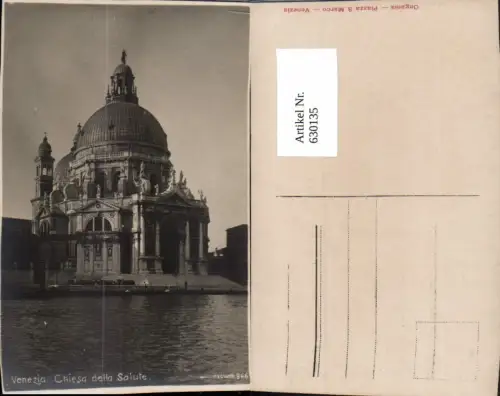 630135,Venezia Venedig Chiesa della Salute Kirche